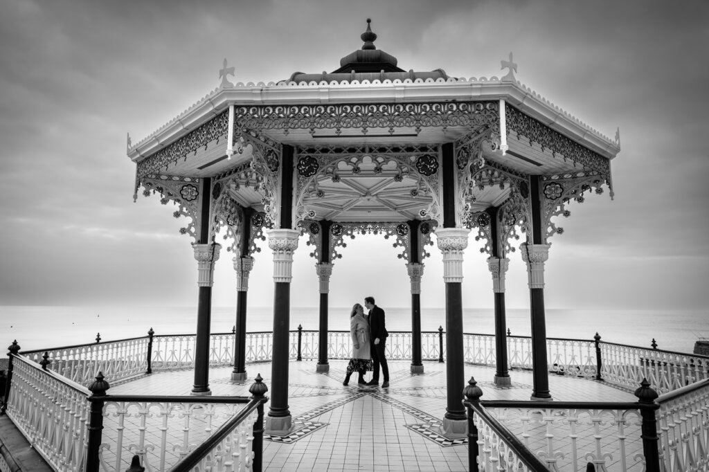 Andrea & Mark Engagement photos in Brighton